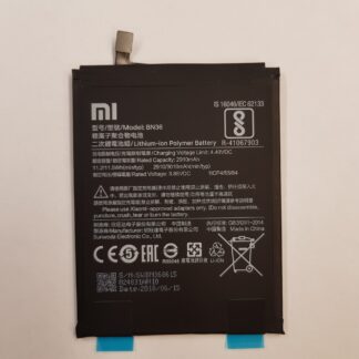 AKU BN36, Xiaomi Redmi Mi A2, Mi 6x jaoks.