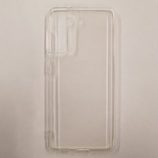 SILIKOONÜMBRIS. Samsung S21 Plus, (SM-G996). Läbipaistev.