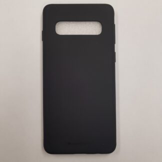 SILIKOONÜMBRIS. Samsung Galaxy S10, (SM-G973). Must.