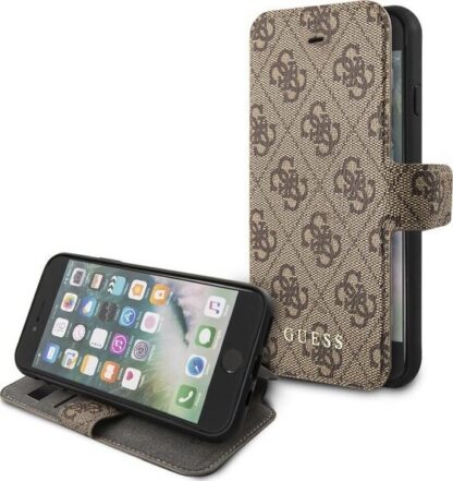 Ümbris Kaanega: Guess case. Apple iPhone 11 Pro Max 'le. Pruun.