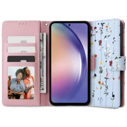 Ümbris kaanega, TechProtect Wallet, SAMSUNG A54 5G "le. Helesinine. - Image 2