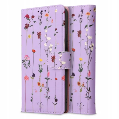 Ümbris kaanega, TechProtect Wallet, SAMSUNG A54 5G "le. Violetne.