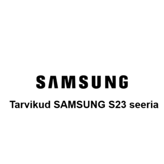 Samsung S23 seeria tarvikud
