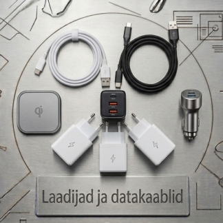 Laadijad ja data kaablid